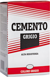 CEMENTO GRIGIO 5 kg - 4 pezzi