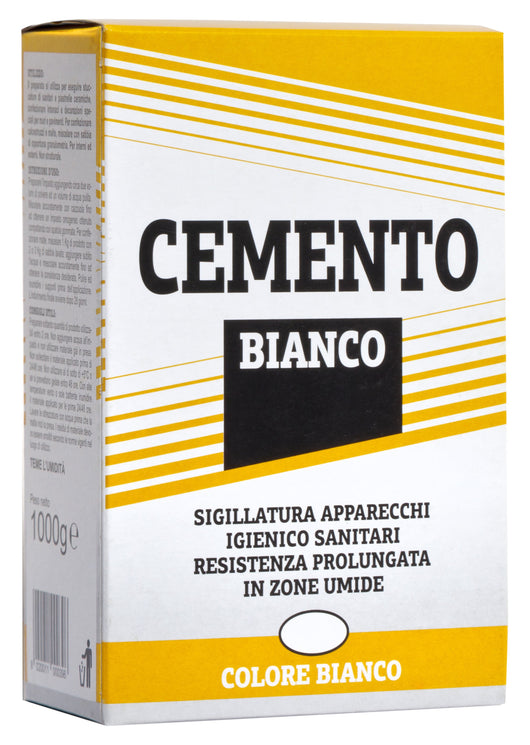 CEMENTO BIANCO 1 kg - 12 pezzi