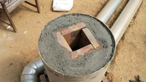 CEMENTO REFRATTARIO 1 kg - 12 pezzi