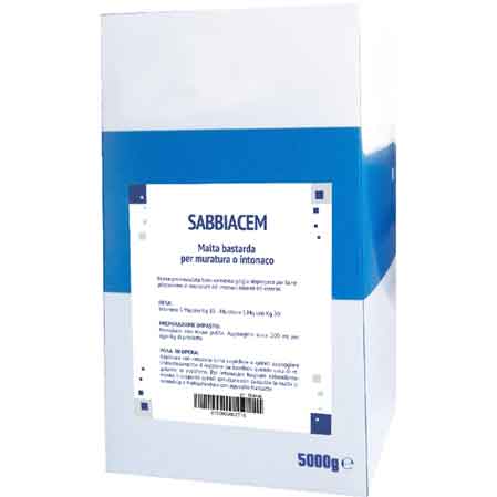 SABBIACEM 1 kg - 12 pezzi
