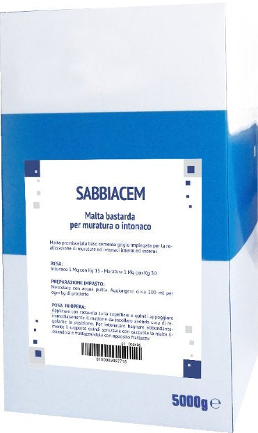 SABBIACEM 1 kg - 12 pezzi