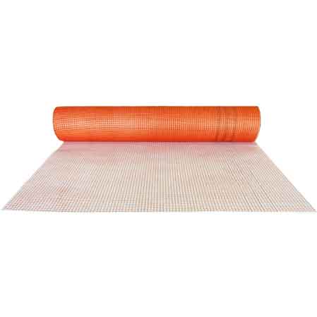 RETE PORTAINTONACO ARANCIO rotolo 1x50 mt - 50 mq