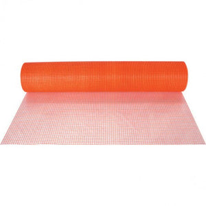 RETE PORTAINTONACO ARANCIO rotolo 1x50 mt - 50 mq