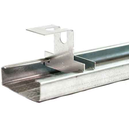 GANCIO ORTOGONALE CON BORDI SCHIACCIATI - 100 pezzi