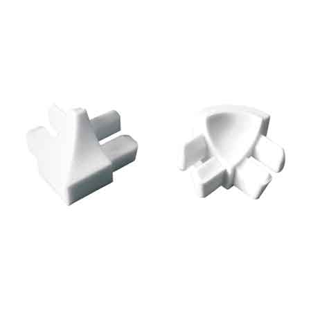 RACCORDO PER PROFILO IGIENICO 'SGUSCIO' H. 10 mm - Interno