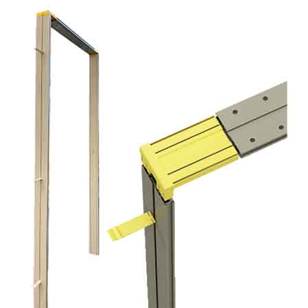 CONTROTELAIO UNIVERSALE IN PVC 'PRATIKO' 105 mm - H. 2170 mm