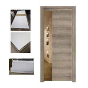 PORTA SCORREVOLE REVERSIBILE OLMO NOCCIOLA EFFETTO VENATO mm 900x2100h