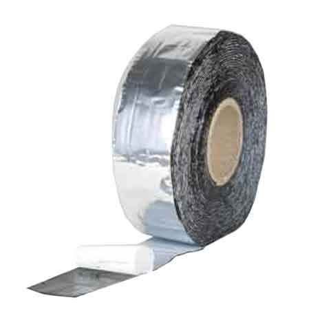 NASTRO ADESIVO BITUMINOSO CON ALLUMINIO mm100 x 10 mt - GEKO