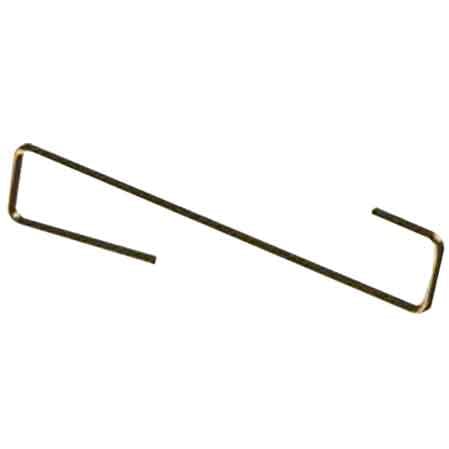 GANCIO FERMACOPPO AD 'S' 90x20 mm - Conf. 100 pezzi