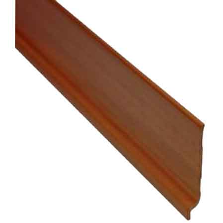 BATTISCOPA IN PVC 70x9 mm - ciliegio - barra 2 mt - 10 pezzi