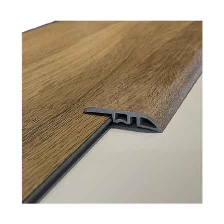 PROFILO DI ADATTAMENTO PER PAVIMENTO IN SPC Colore Noce