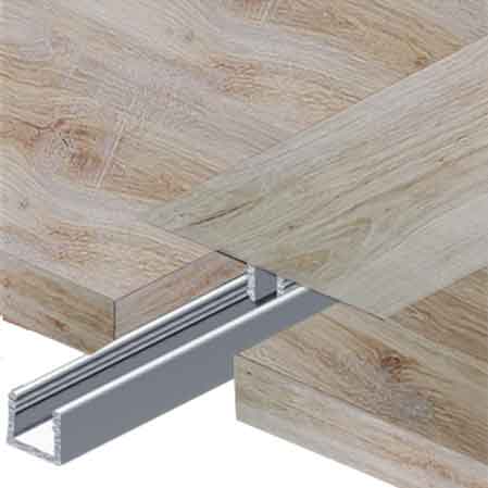 PROFILO DI RACCORDO Colore Rovere grigio