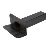 BOCCHETTONE DI SCARICO ANGOLARE QUADRO mm 100x100x410h