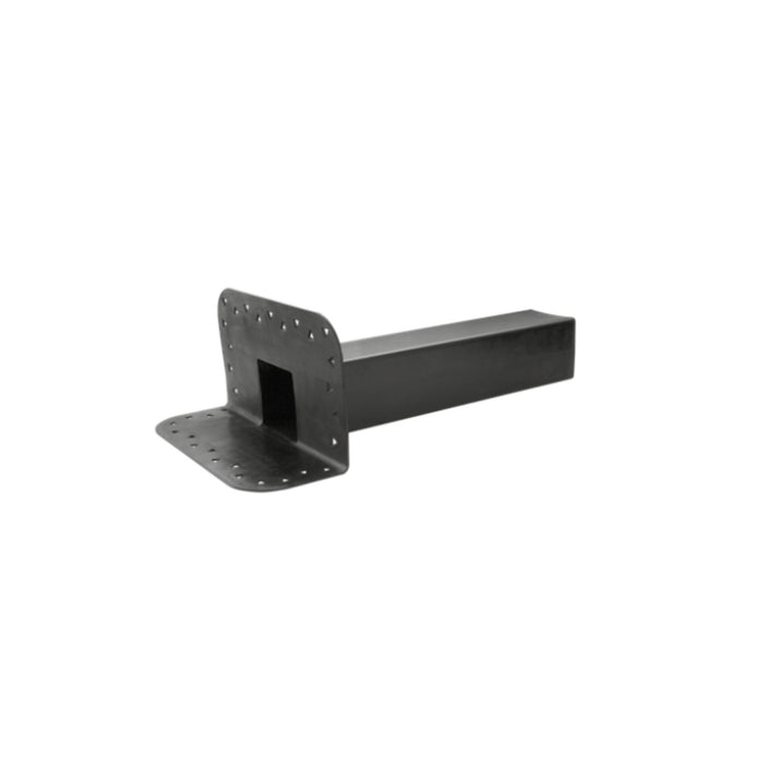 BOCCHETTONE DI SCARICO ANGOLARE QUADRO mm 100x100x410h