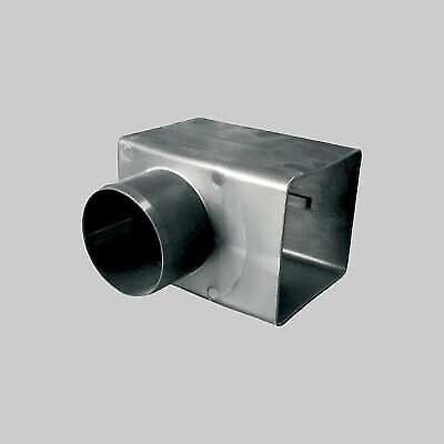 RACCORDO ANGOLARE PER BOCCHETTONE DI SCARICO Ø 80 mm