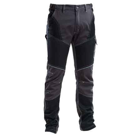 PANTALONE DA LAVORO STRETCH GRIGIO Tg. M