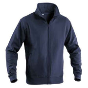 FELPA CON FULL ZIP BLU Tg. XL (56-58)