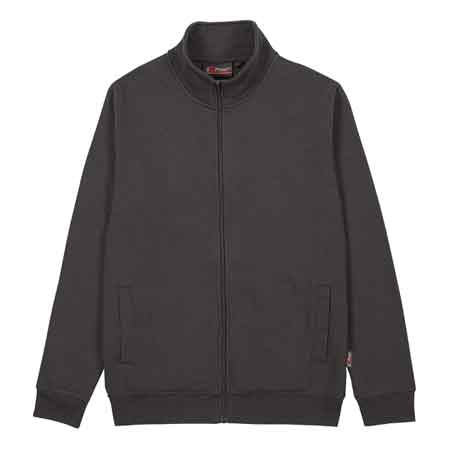 FELPA FULL ZIP 'SOTRA' GRIGIO Tg. XXL - UPOWER
