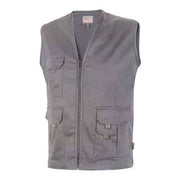 GILET MULTITASCHE 'CHICA' GRIGIO Tg. XXL - UPOWER