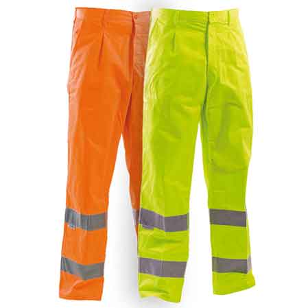 PANTALONE ALTA VISIBILITA' Tg. XL - Col. Giallo