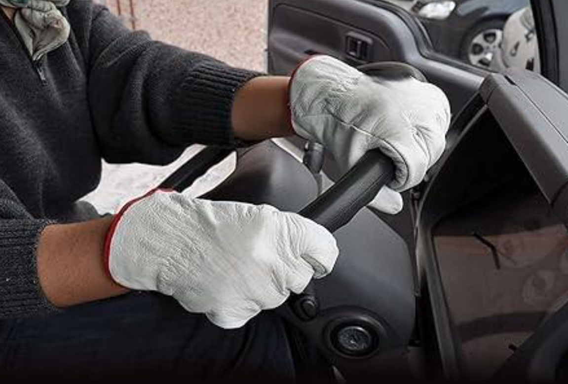 GUANTO FIORE BOVINO/CROSTA Tg. 10 - 12 paia