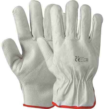 GUANTO FIORE BOVINO Tg. 10 - 12 paia