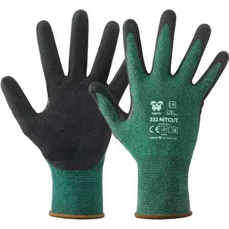 GUANTO PROFESSIONALE ANTITAGLIO 'NITCUT' NERI Tg. 10 - 12 paia- NERI