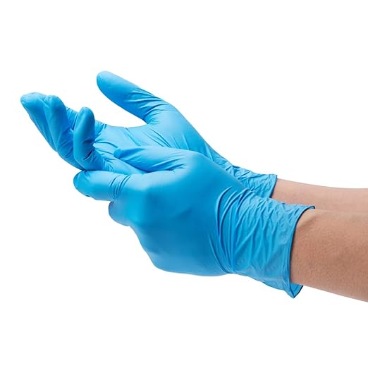 GUANTO MONOUSO IN NITRILE Tg. L - confezione 100 pezzi