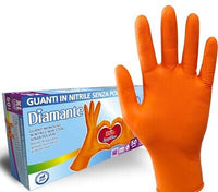 GUANTO MONOUSO IN NITRILE 'DIAMOND' Tg. L - confezione 50 pezzi