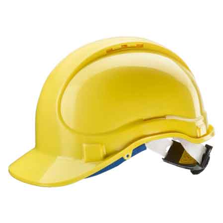 ELMETTO DI PROTEZIONE 'E1' NERI Col. Giallo - NERI