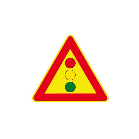 SEGNALE CANTIERE FIG. 404 'SEMAFORO' 90 cm