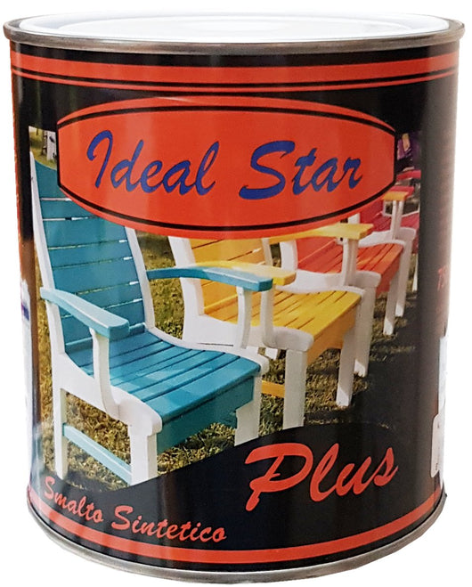SMALTINO 'PLUS' IDEAL STAR 0,125 lt - Turchese - IDEAL STAR