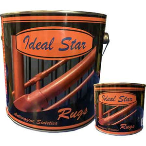 ANTIRUGGINE SINTETICA 'RUGS' IDEAL STAR 2,5 lt - Rosso - IDEAL STAR