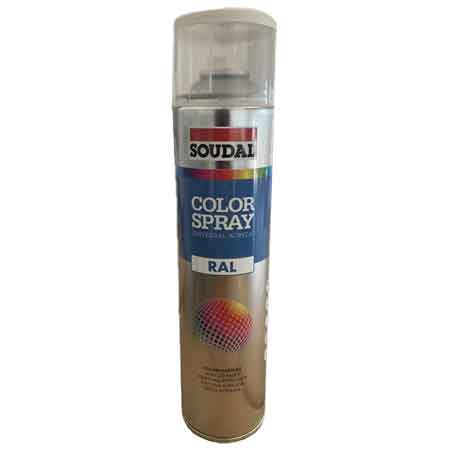 BOMBOLETTA SPRAY ACRILICO UNIVERSALE SOUDAL 600 ML Bianco Lucido RAL 9010 - 6 pezzi- SOUDAL