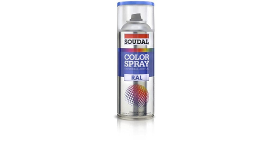 BOMBOLETTA SPRAY ACRILICO UNIVERSALE SOUDAL 600 ML Bianco Lucido RAL 9010 - 6 pezzi- SOUDAL