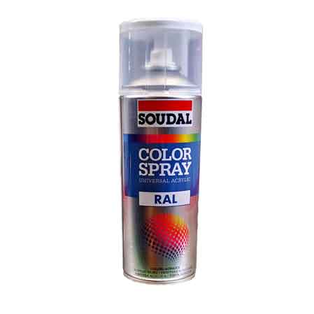 BOMBOLETTA SPRAY ACRILICO ELETTRODOMESTICI SOUDAL 400 ml - Bianco - 6 pezzi- SOUDAL