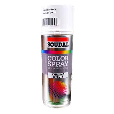 BOMBOLETTA SPRAY METALLI PREZIOSI SOUDAL 400 ml - Effetto Rame - 6 pezzi- SOUDAL