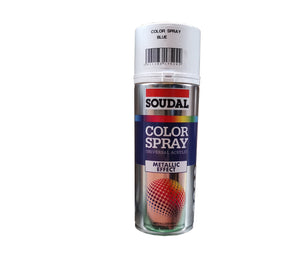 BOMBOLETTA SPRAY METALLIZZATO SOUDAL 400 ml - Verde - 6 pezzi- SOUDAL