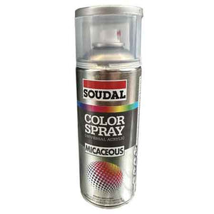 BOMBOLETTA SPRAY FERROMICACEO SOUDAL 400 ml - Ferro antico - 6 pezzi- SOUDAL
