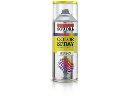BOMBOLETTA SPRAY FLUORESCENTE SOUDAL 400 ml - Rosso - 6 pezzi- SOUDAL