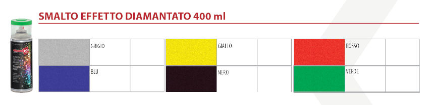 BOMBOLETTA SPRAY METALLIZZATO AMBROSOL 400 ml - Blu - 6 pezzi- AMBROSOL