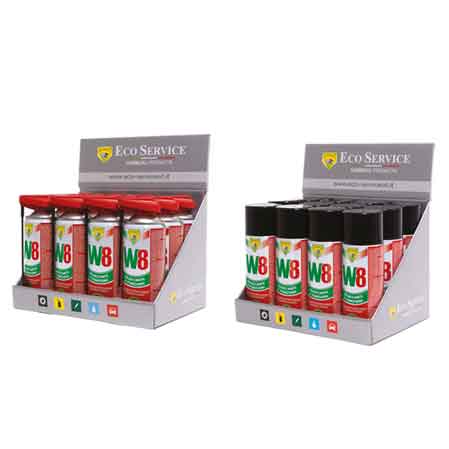 SBLOCCANTE 8 FUNZIONI 'W8' 400 ml - Erogazione professionale - ECO SERVICE