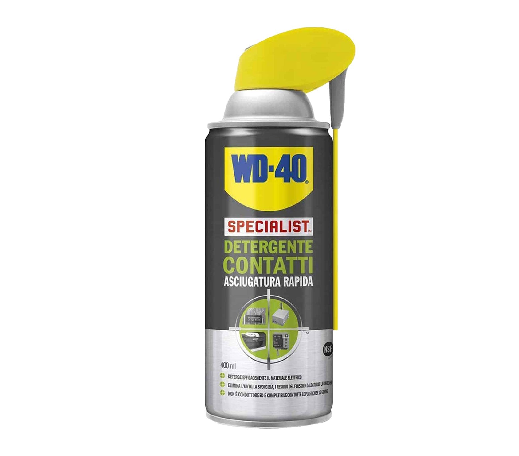 DETERGENTE CONTATTI AD ASCIUGATURA RAPIDA WD-40 400 ml - WD-40