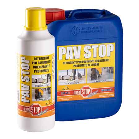DETERGENTE PROFUMATO PER PAVIMENTI 'PAV STOP' 1 lt - DIXI