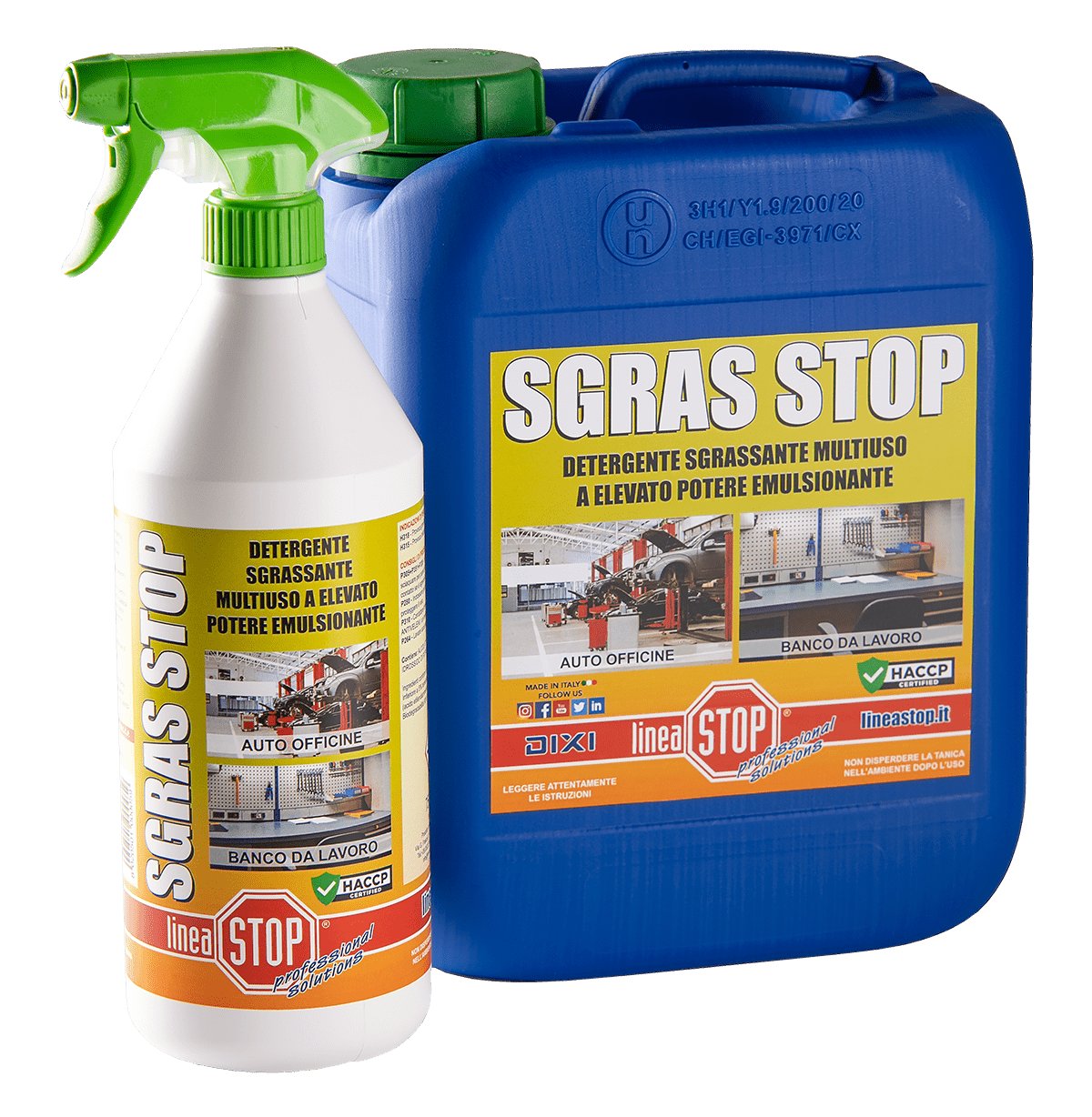 SGRASSANTE MULTIUSO 'SGRAS STOP' 750 ml - DIXI