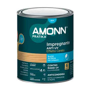 IMPREGNANTE ALL'ACQUA ANTI-UV EFFETTO CERA AMONN 0,75 lt  - Trasparente - AMONN