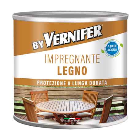 IMPREGNANTE ALL'ACQUA 'VERNIFER' 500 ml - Teak - AREXONS