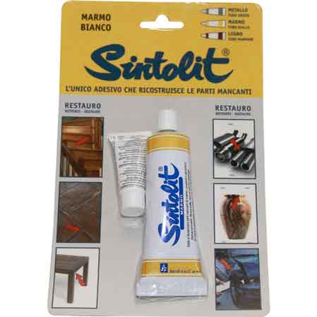 STUCCO MINI PER MARMO SINTOLIT 75 ml - Bianco - SINTOLIT