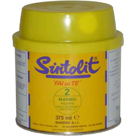 STUCCO PER MARMO SINTOLIT 375 ml - Bianco - SINTOLIT
