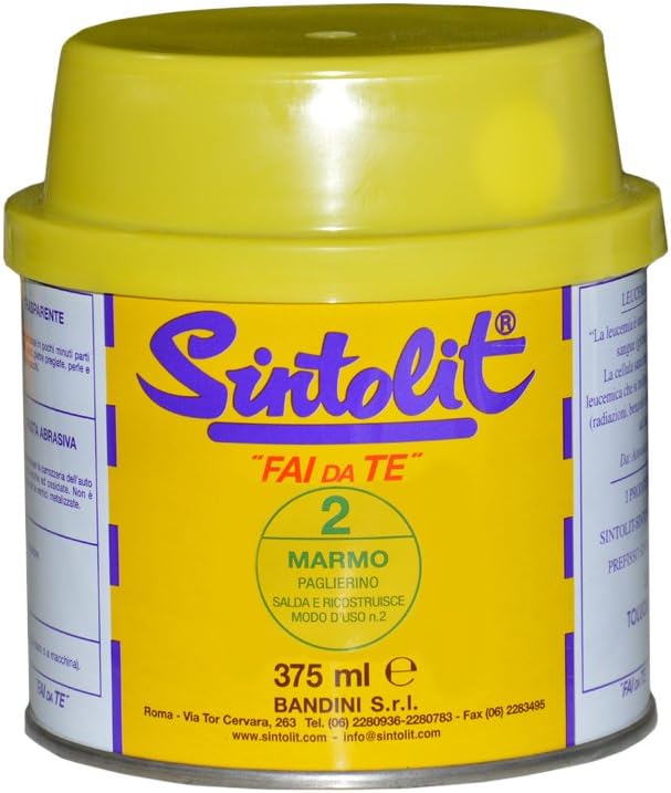 STUCCO PER MARMO SINTOLIT 375 ml - Bianco - SINTOLIT